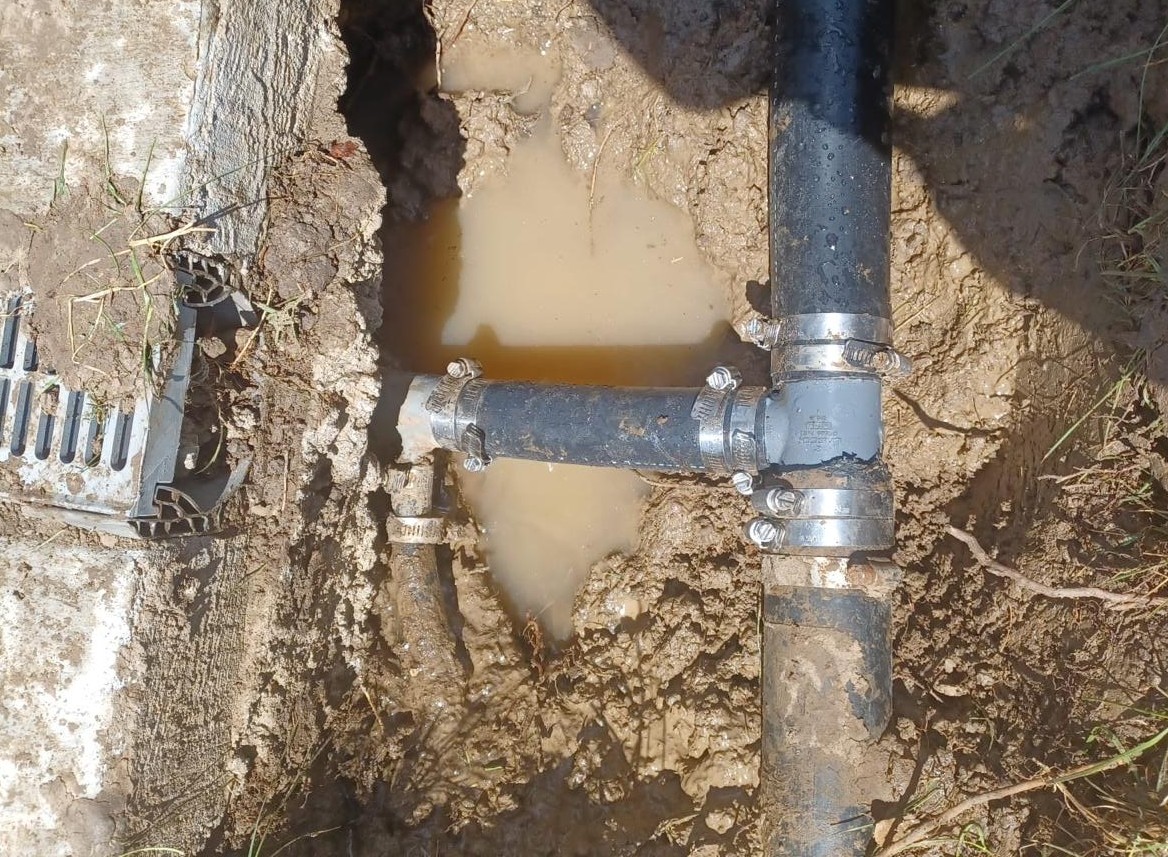 Irrigation System Repair - After